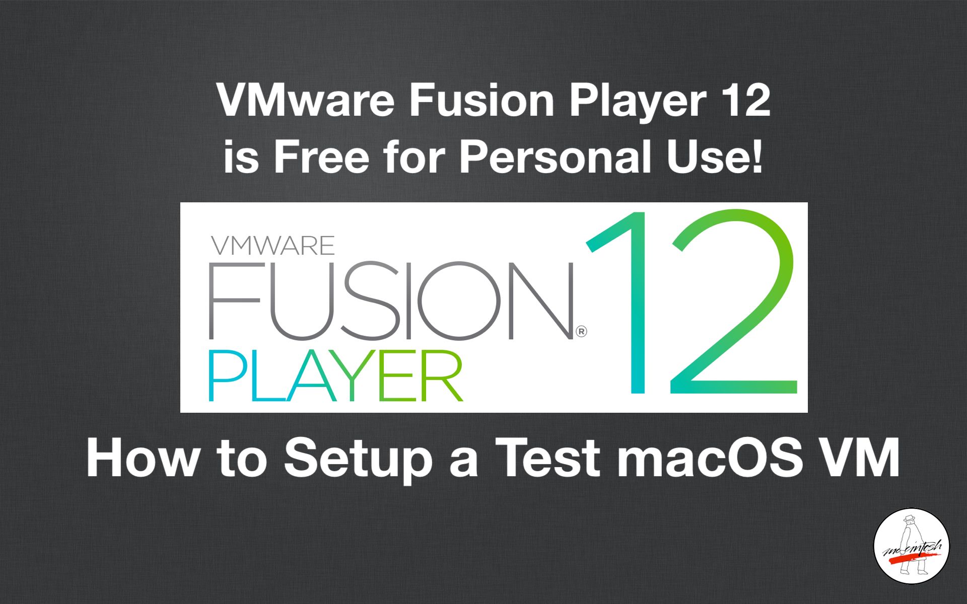space needed for vmware fusion mac